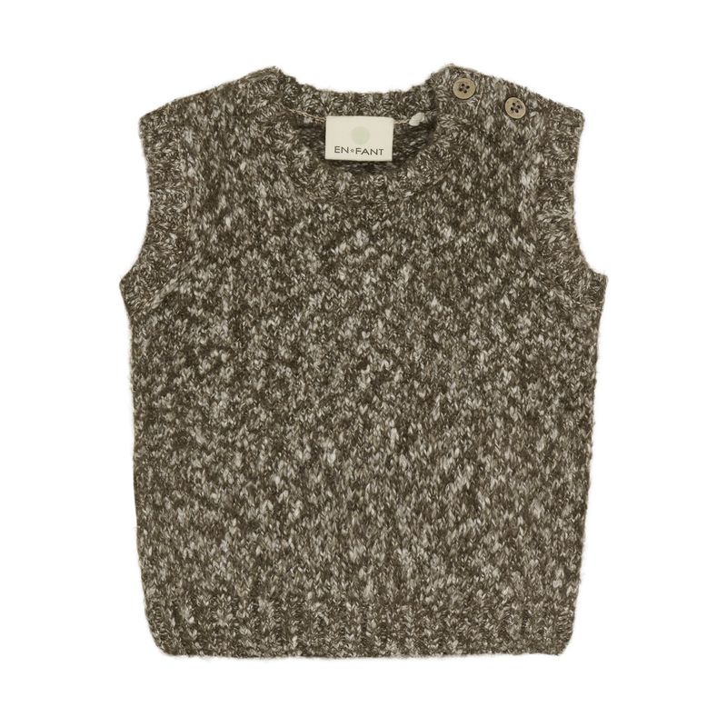 EnfantDK Slipover Knit // Pine Bark