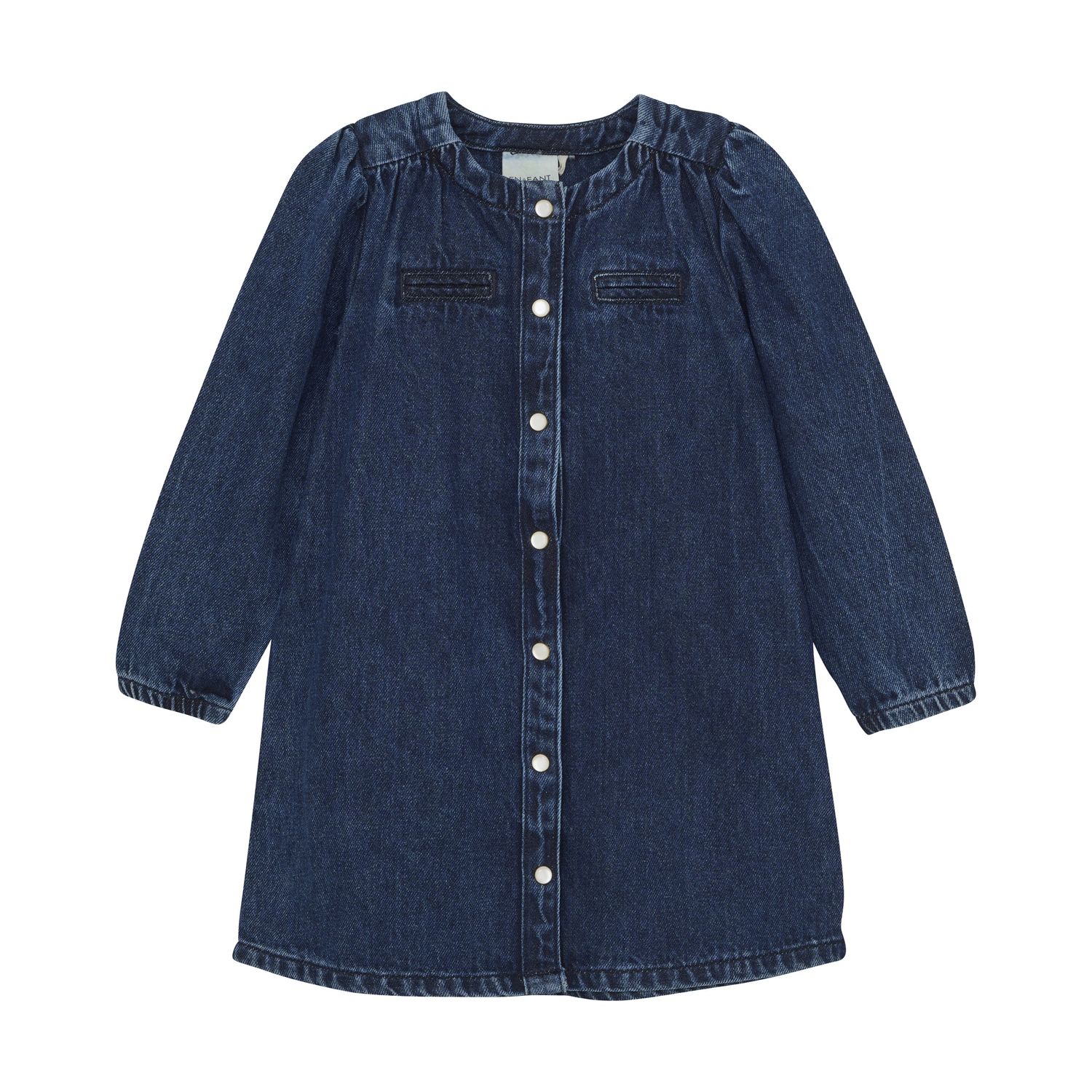 EnfantDK Dress Denim // Dark Blue Denim EnfantDK Dress Denim // Dark Blue Denim