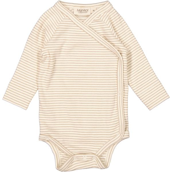 MarMar Copenhagen // Belito Romper Sandstone Stripe