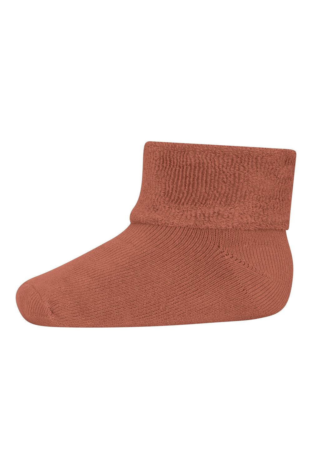 MP Denmark Cotton baby sock - Copper Brown, Maat: 15-16