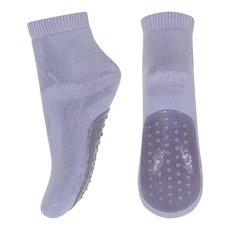 MP Denmark Cotton Anti Slip Socks – Lavender Sky