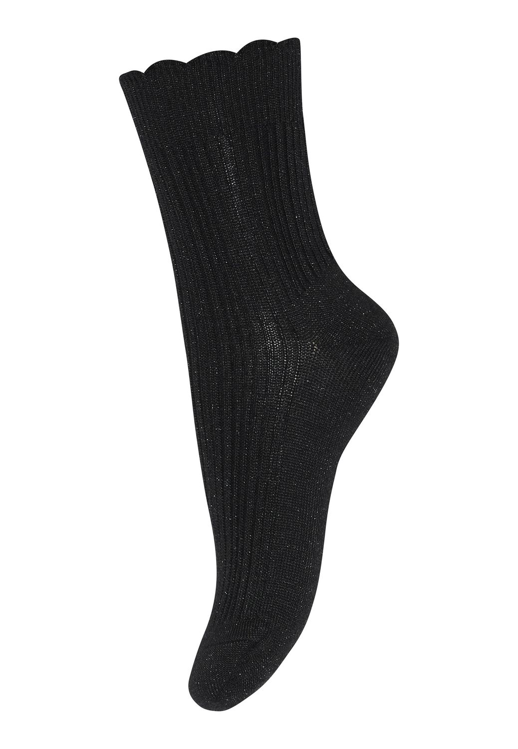 MP Denmark Celosia Glitter Socks - Black