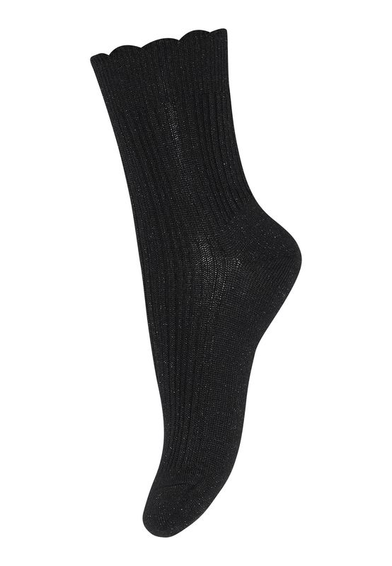 MP Denmark Celosia Glitter Socks - Black
