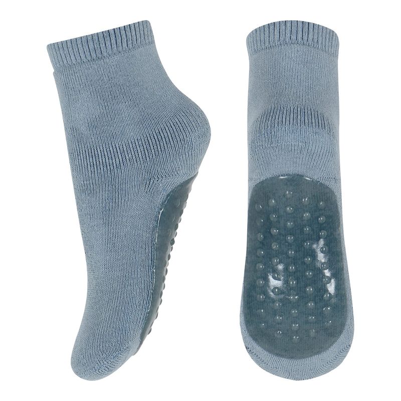 MP Denmark Cotton Anti Slip Socks – Dusty Blue