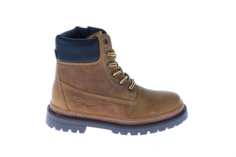 HIP veterboot - cognac met rubberen zool