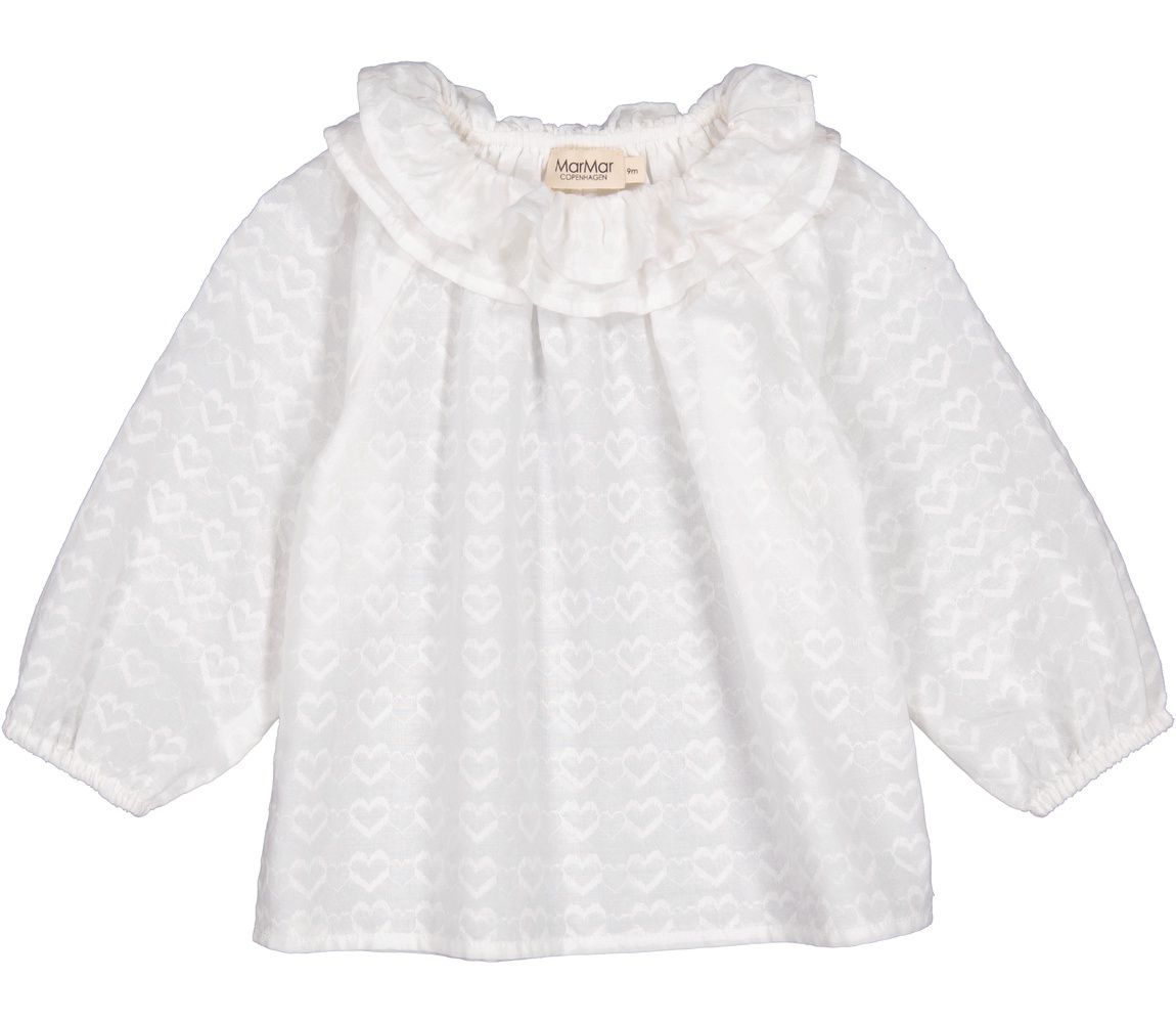 MarMar Copenhagen // Tonella Dobby Hearts White MarMar Copenhagen // Tonella Dobby Hearts White