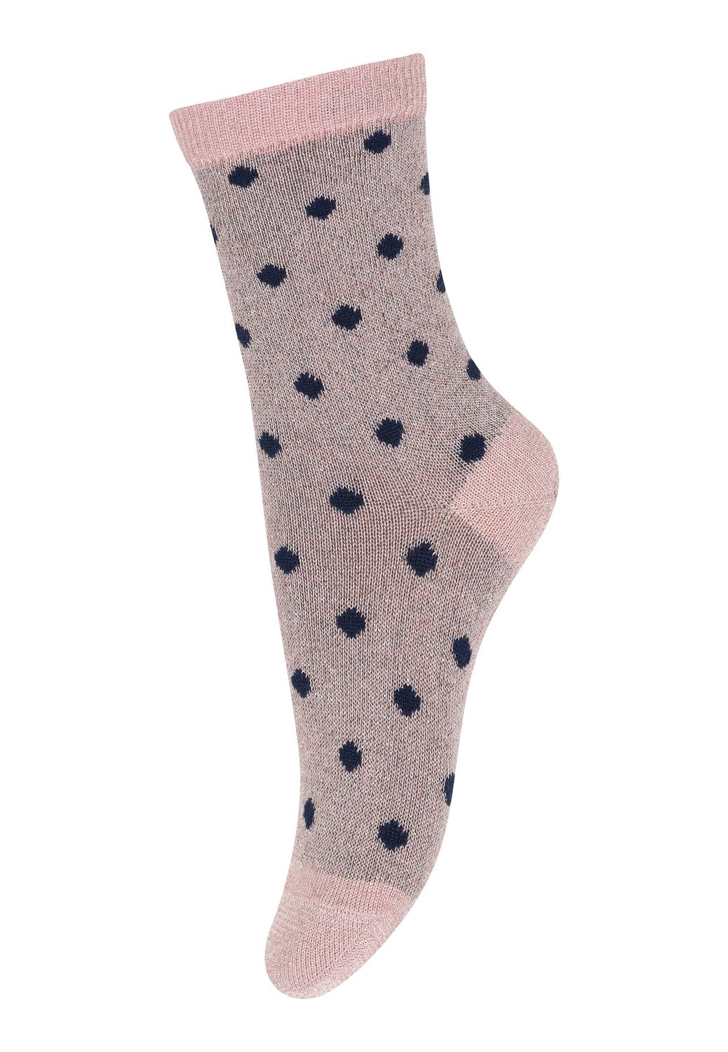 MP Denmark Irma Glitter Socks – Silver Pink