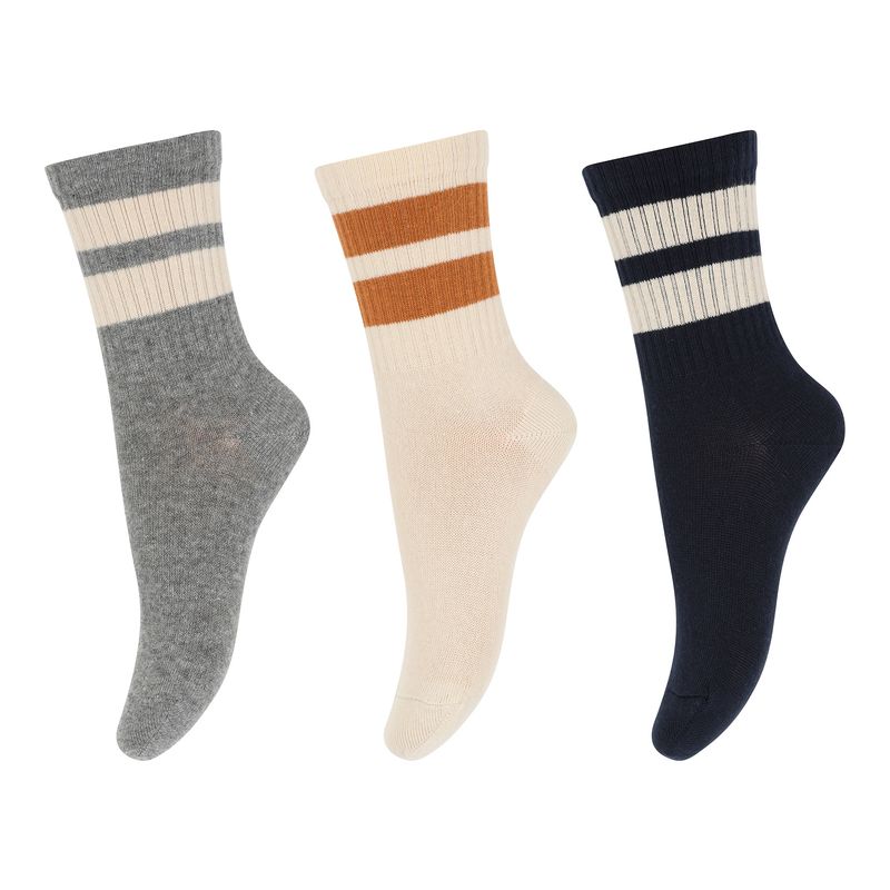 MP Denmark Anker Socks - 3 pack // Navy