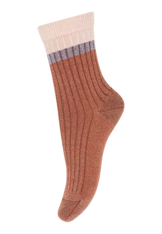 MP Denmark Norma Glitter Socks – Aubum