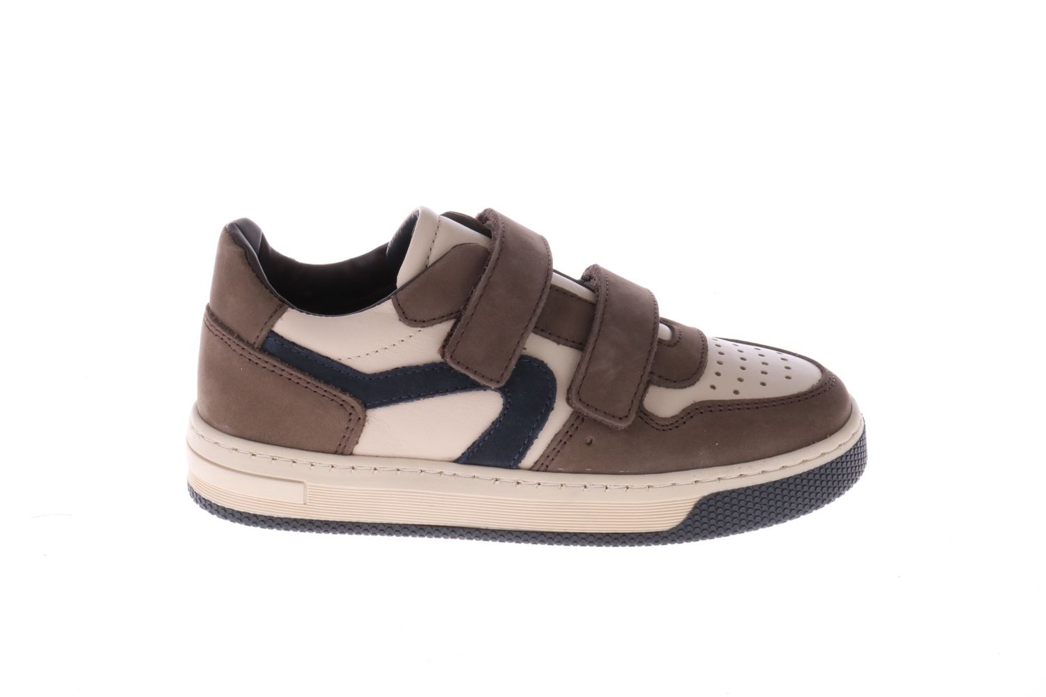 HIP klittenband - taupe met beige en wit HIP klittenband - taupe met beige en wit