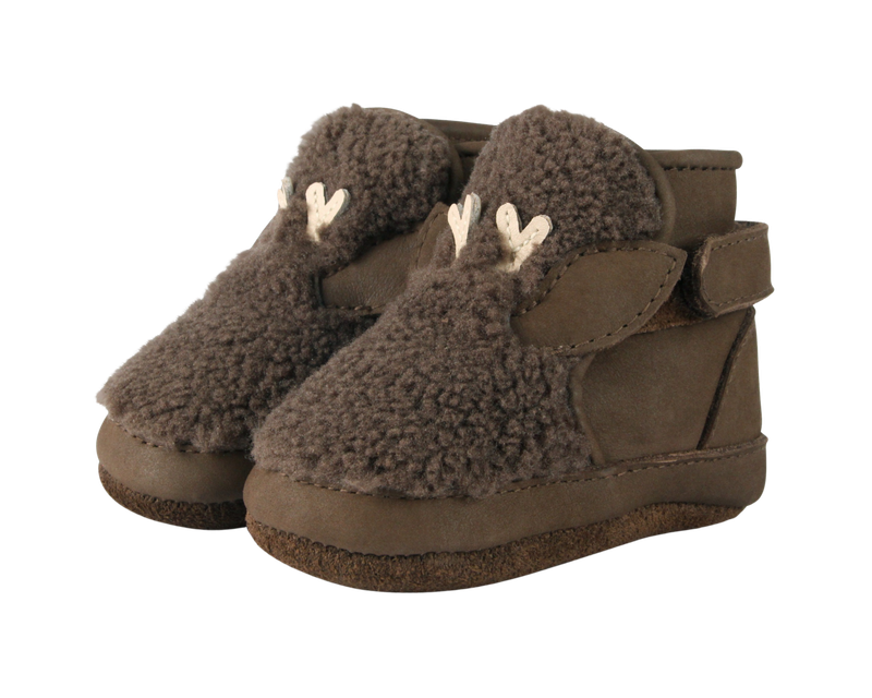 Donsje Baby Footwear // Richy Shoes | Hazelnut Curly