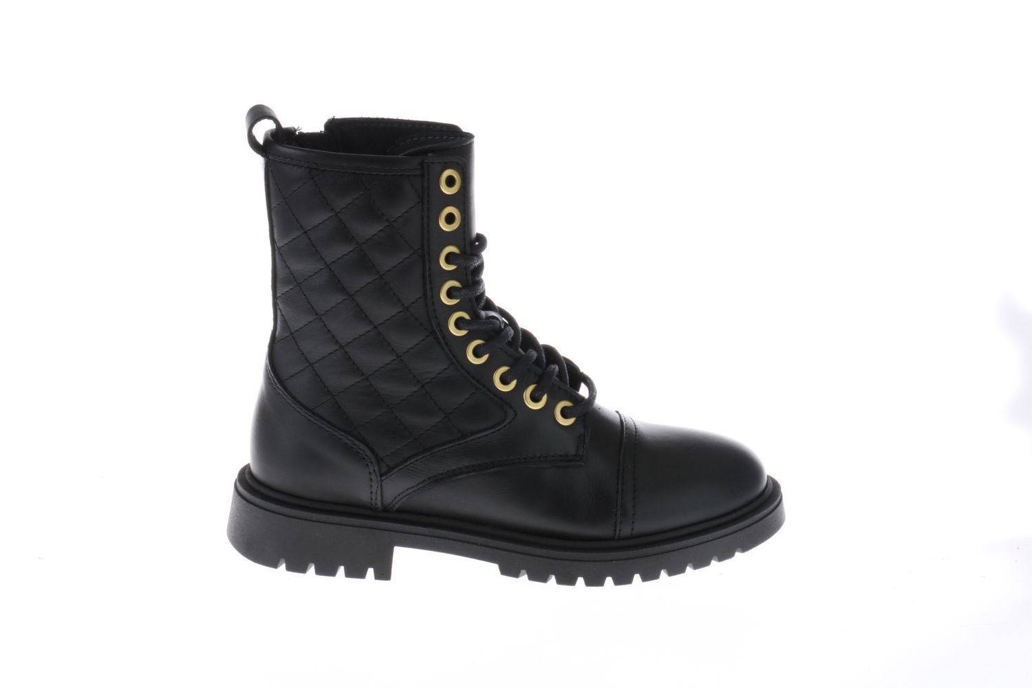 HIP bikerboot - zwart met perforatie HIP bikerboot - zwart met perforatie
