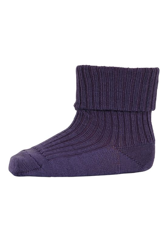 MP Denmark Wool Rib baby socks – Vintage Grape