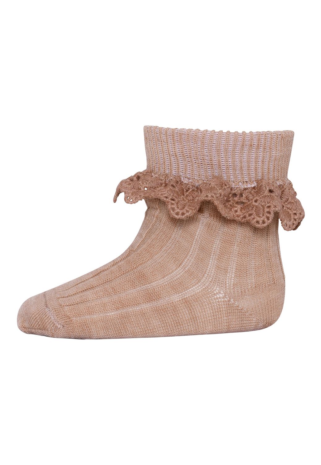 MP Denmark Lea socks - Camel Melange