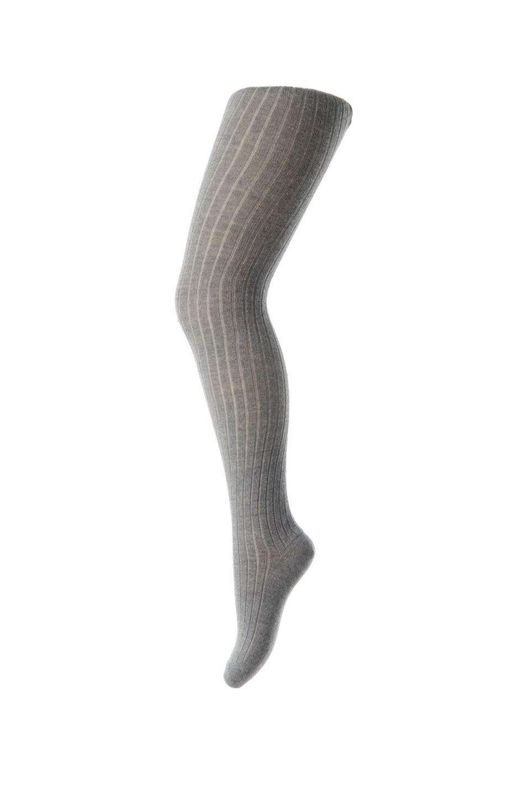 MP Denmark Cotton rib tights – Grey