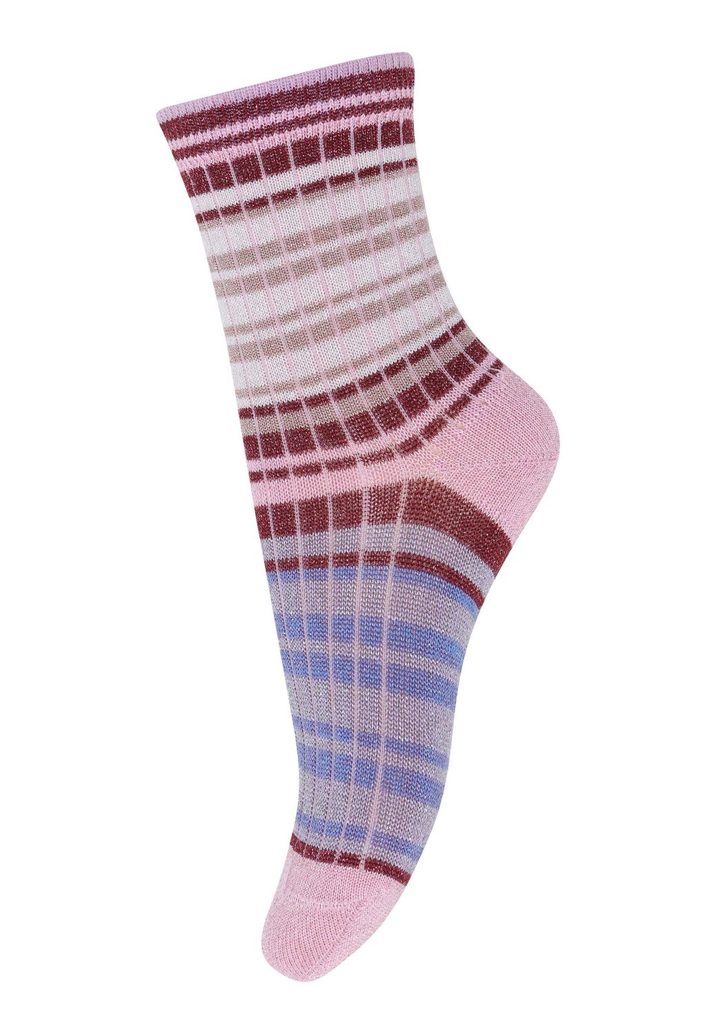 MP Denmark Vilma Glitter Socks – Aster Purple