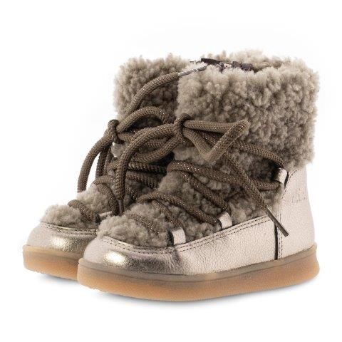 Clic! Bontlaarzen zwart met metallic