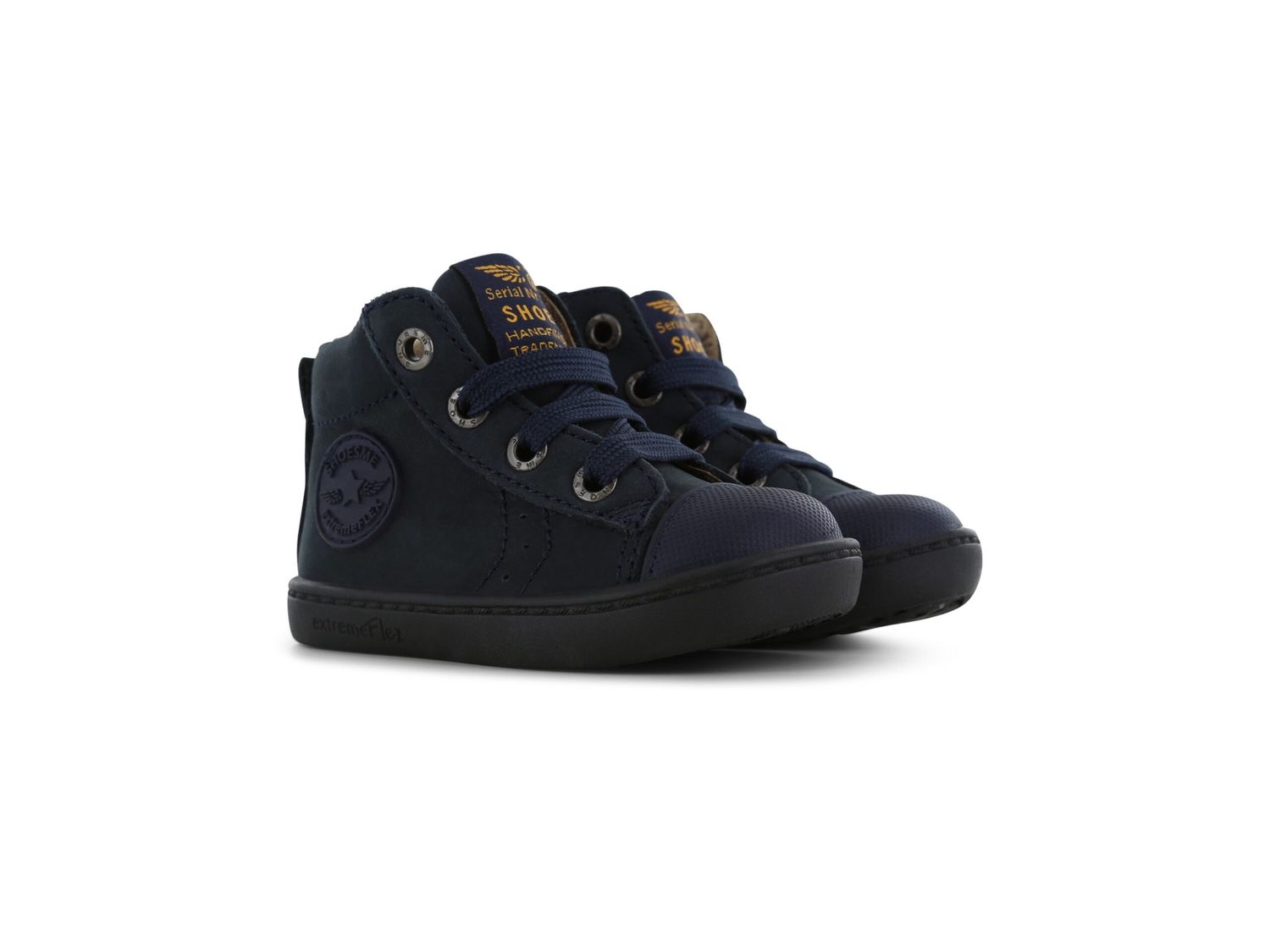 Shoesme donkerblauw suède schoentje Shoesme donkerblauw suède schoentje, Maat: 20