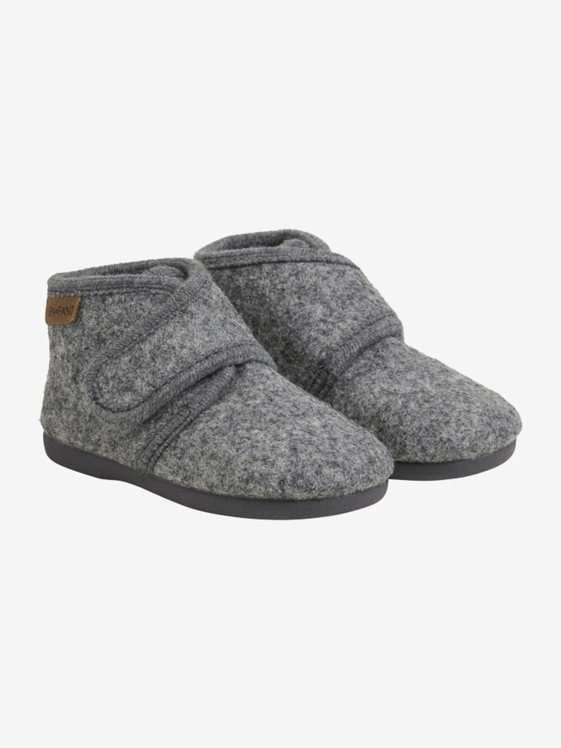 EnfantDK Pantoffel // Dark Grey Melange, Maat: 20