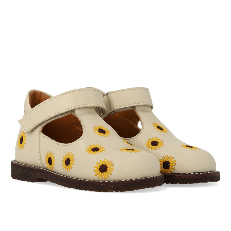 Angulus T- Bar schoen // Buttermilk Flower