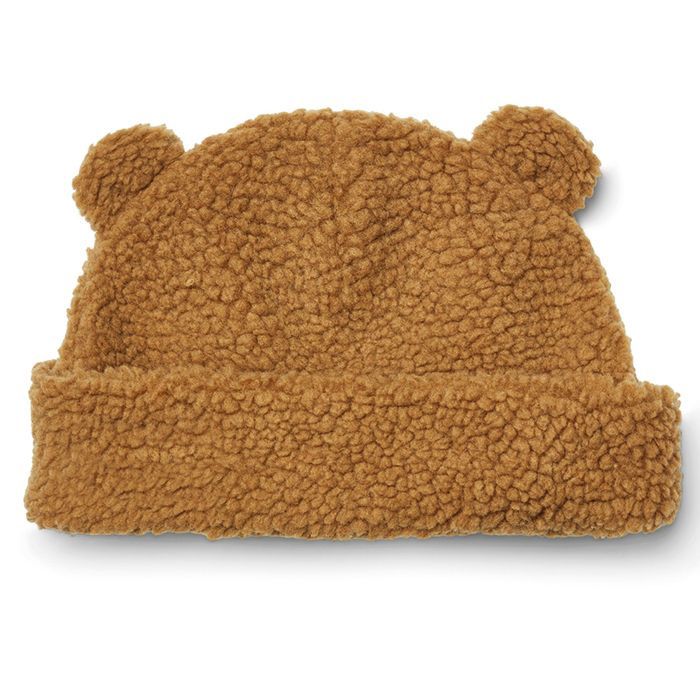 Liewood Bibi Pile Beanie // Golden Caramel