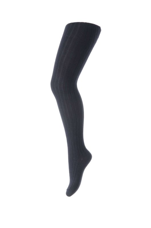 MP Denmark Cotton rib tights // Navy