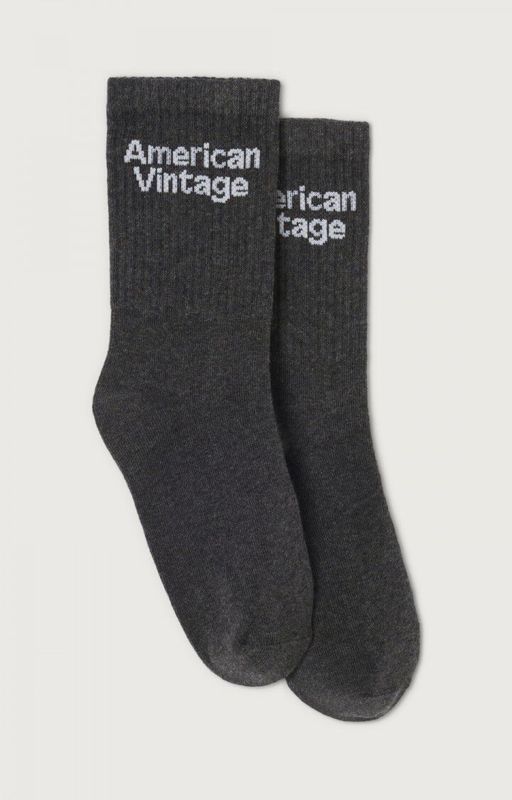 American Vintage Clypsun Sokken - Antraciet