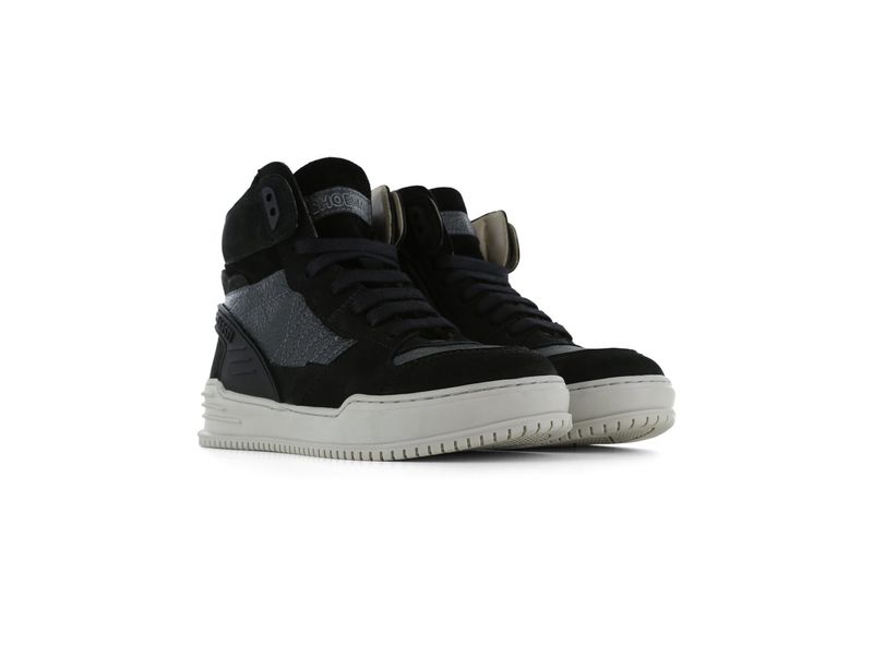 Shoesme halfhoge basket sneaker zwart