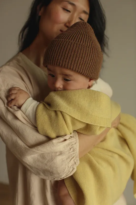HVID Beanie Fonzie Kids // Mocha
