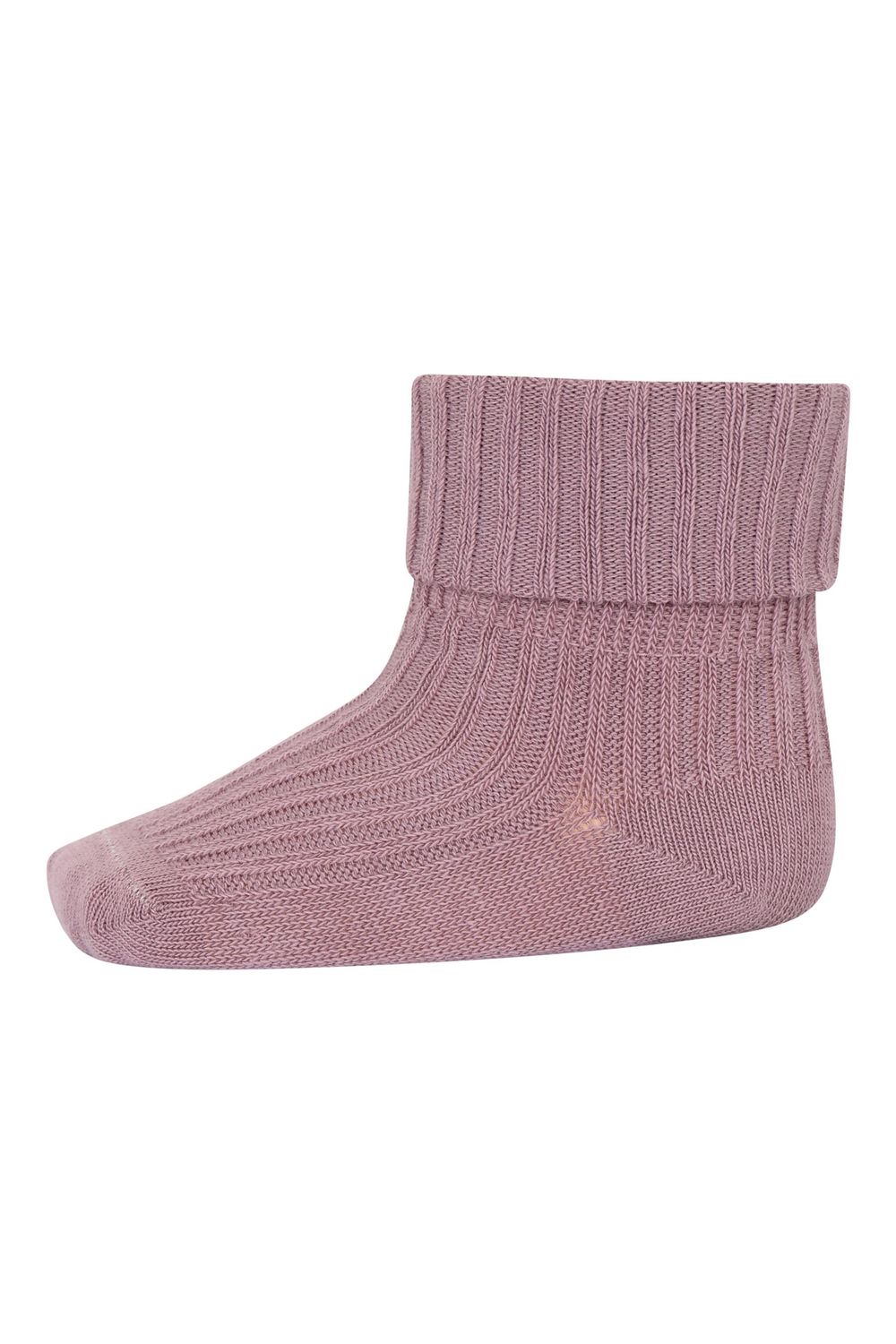 MP Denmark cotton rib baby socks – Elderberry, Maat: 15-16