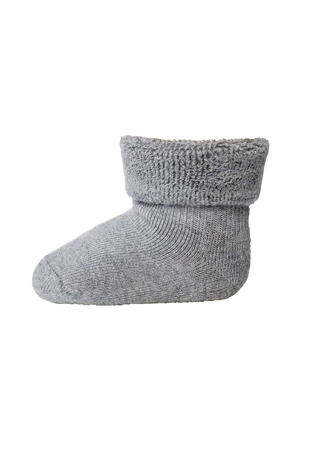 MP Denmark Cotton Baby Socks - Grey Melange, Maat: 15-16