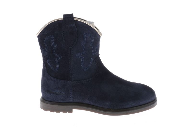 Pinocchio laarsje - donkerblauw met details