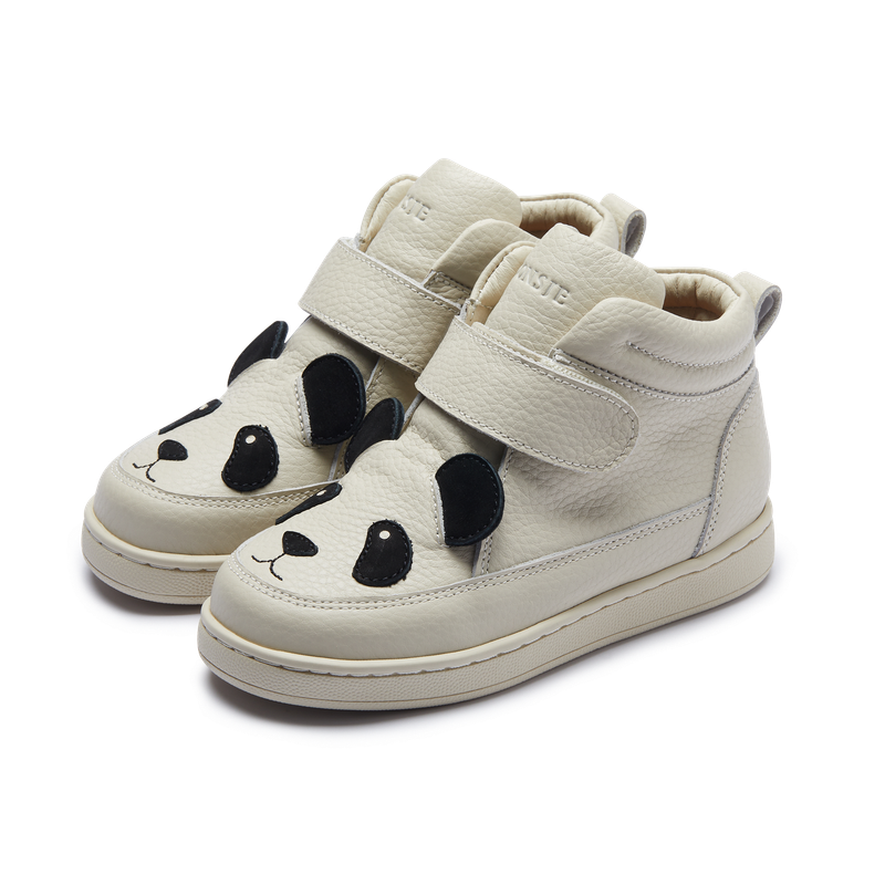 Donsje Kids Footwear // Mika Sneakers | Panda