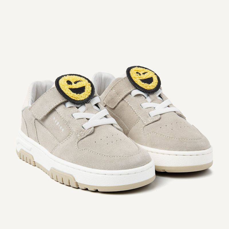 Nubikk Basket Court JR – Mist Suede