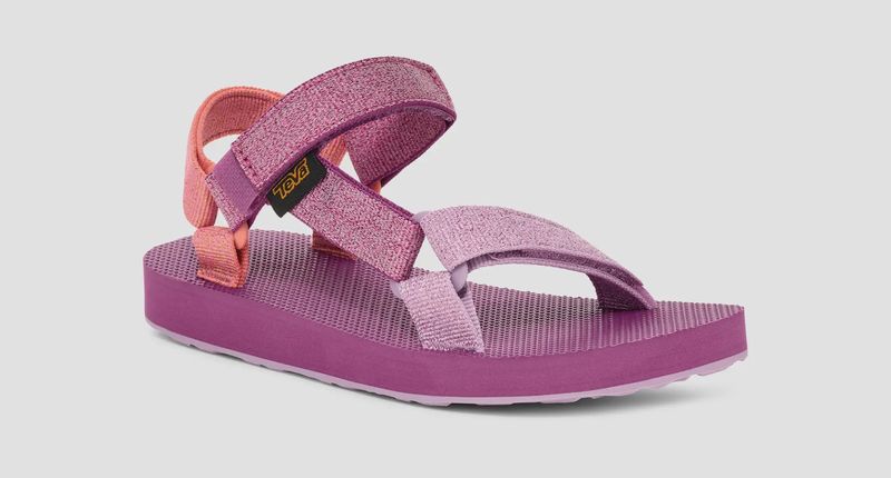 Teva Original Universal Metallic // Paars, oranje, glitter