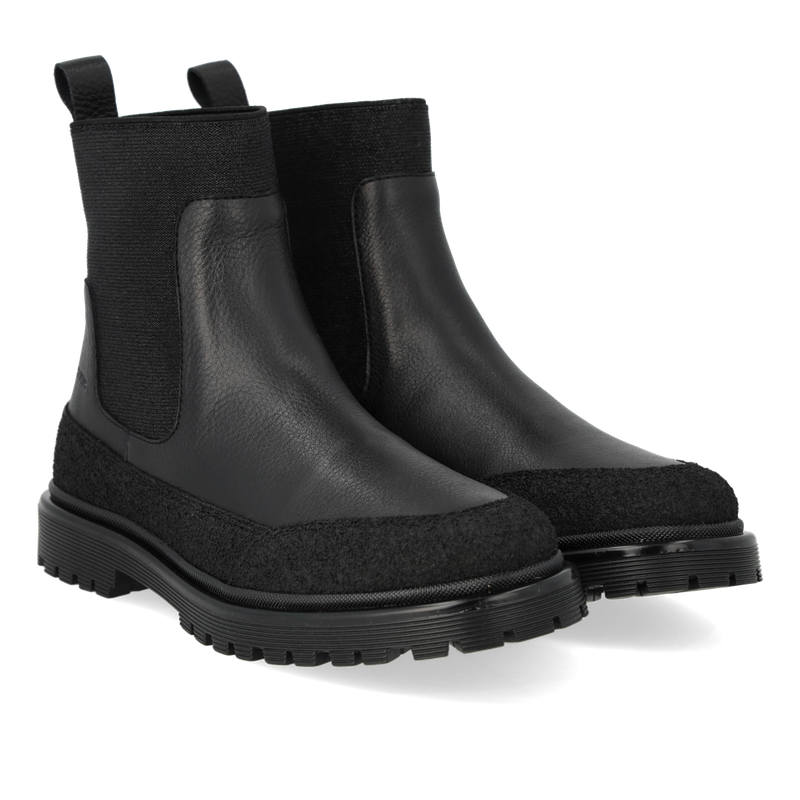 Angulus Chelsea Boot // Black - Glitter