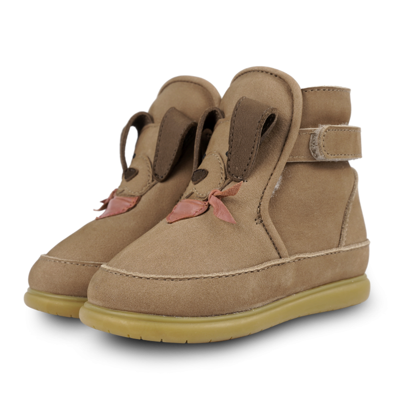 Donsje Toddler Footwear // Jidde Shoes Dog | Truffle Nubuck