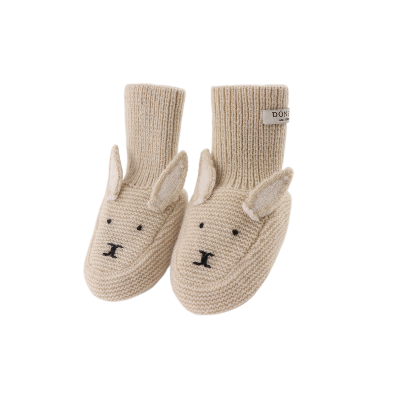 Donsje Baby Footwear // Maicer Merino Wool Baby Boot | Bunny