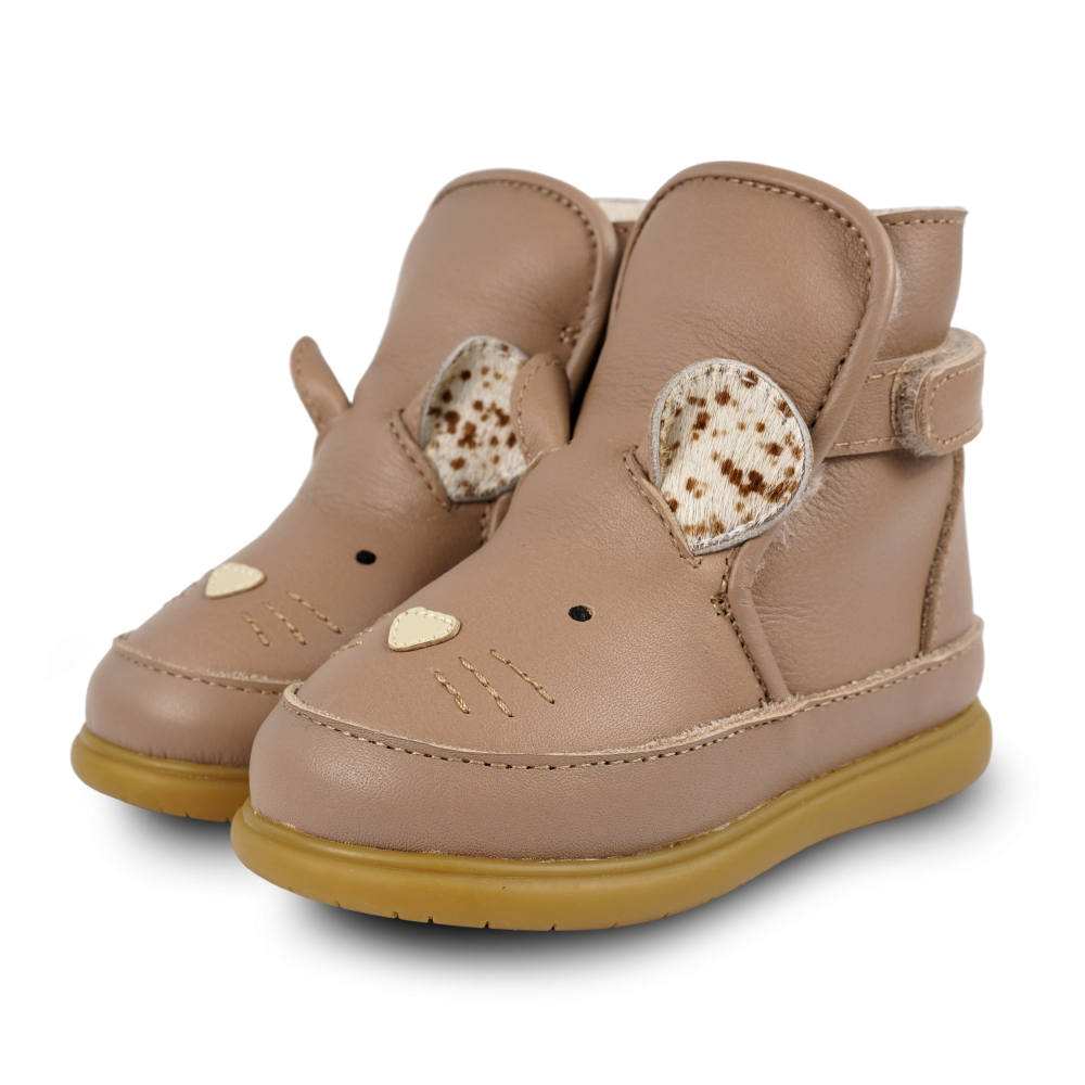 Donsje Toddler Footwear // Dubu Exclusive Mouse | Praline