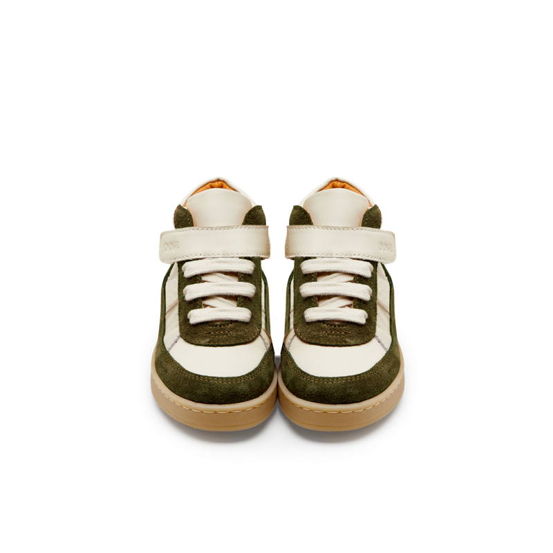 Donsje Kids Footwear // Walee Sneakers | Forest Suede