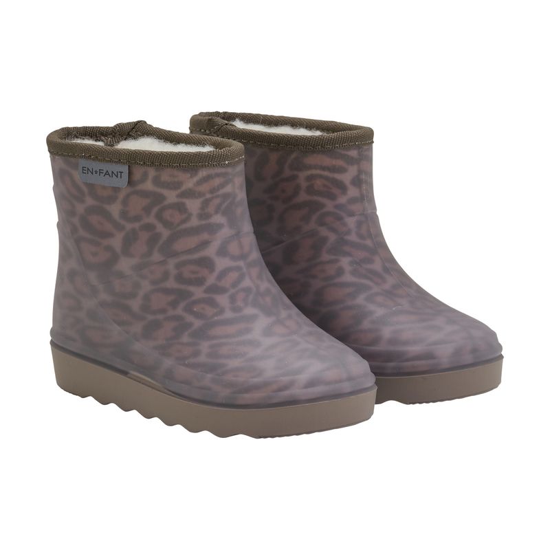 EnfantDK Thermo Boot Short // Pine Bark Leopard