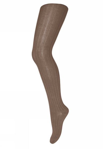 MP Denmark Cotton Rib Tights // Brown Sienna