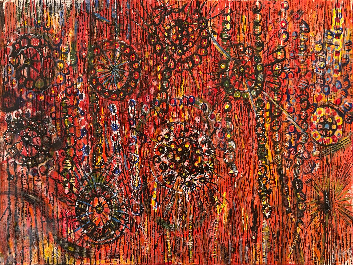 Red Ferris Wheel - Size: 40