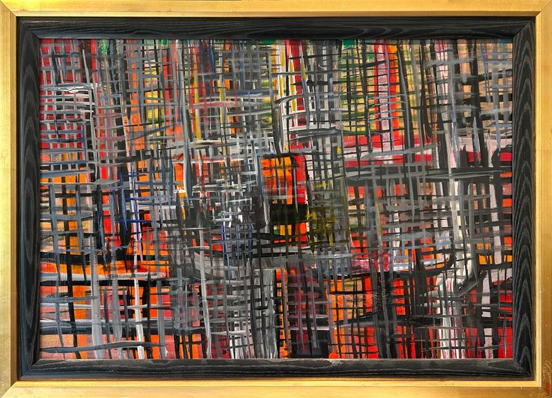 Windows (Framed) - Size: 36" x 24"