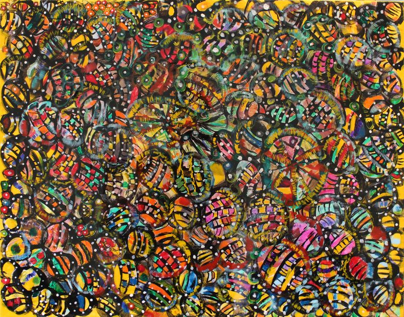 Easter Eggs - Size: 28" x 22"