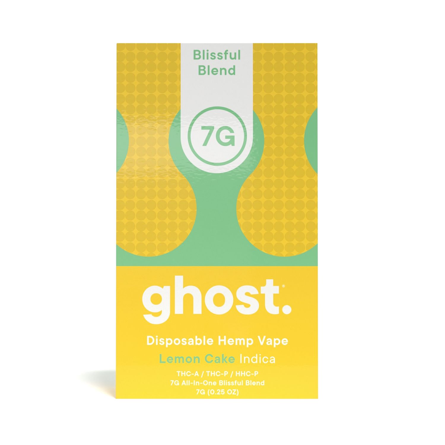 Ghost Blissful Blend 7g, Strain: Lemon Cake