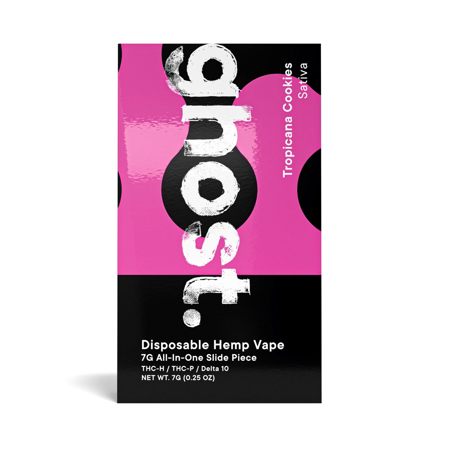 Ghost Slide Piece 7g, Strain: Tropicana Cookies