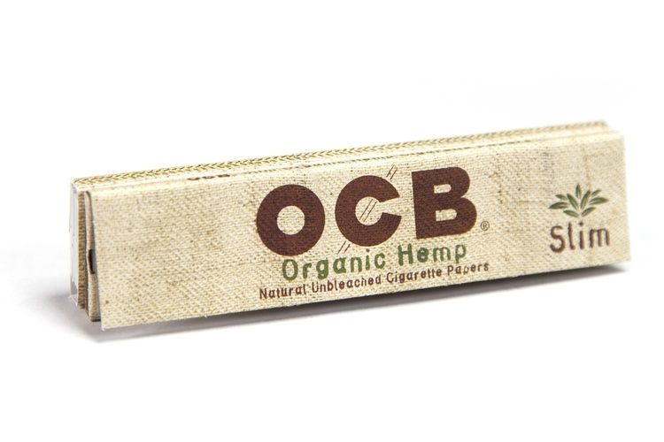 OCB Organic Hemp Slim King Size 2 In 1 Tips Attached