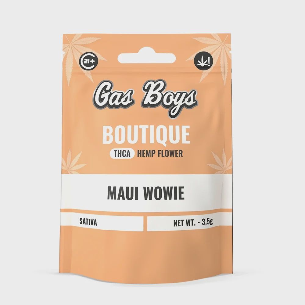 Gas Boys  Boutique THCA Flower 3.5 gram., Strain: Maui Wowie