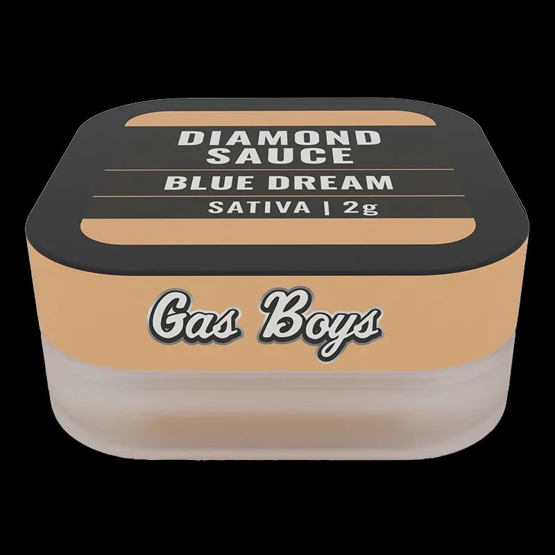 Gas Boys Diamond Sauce, Strain: Blue Dream